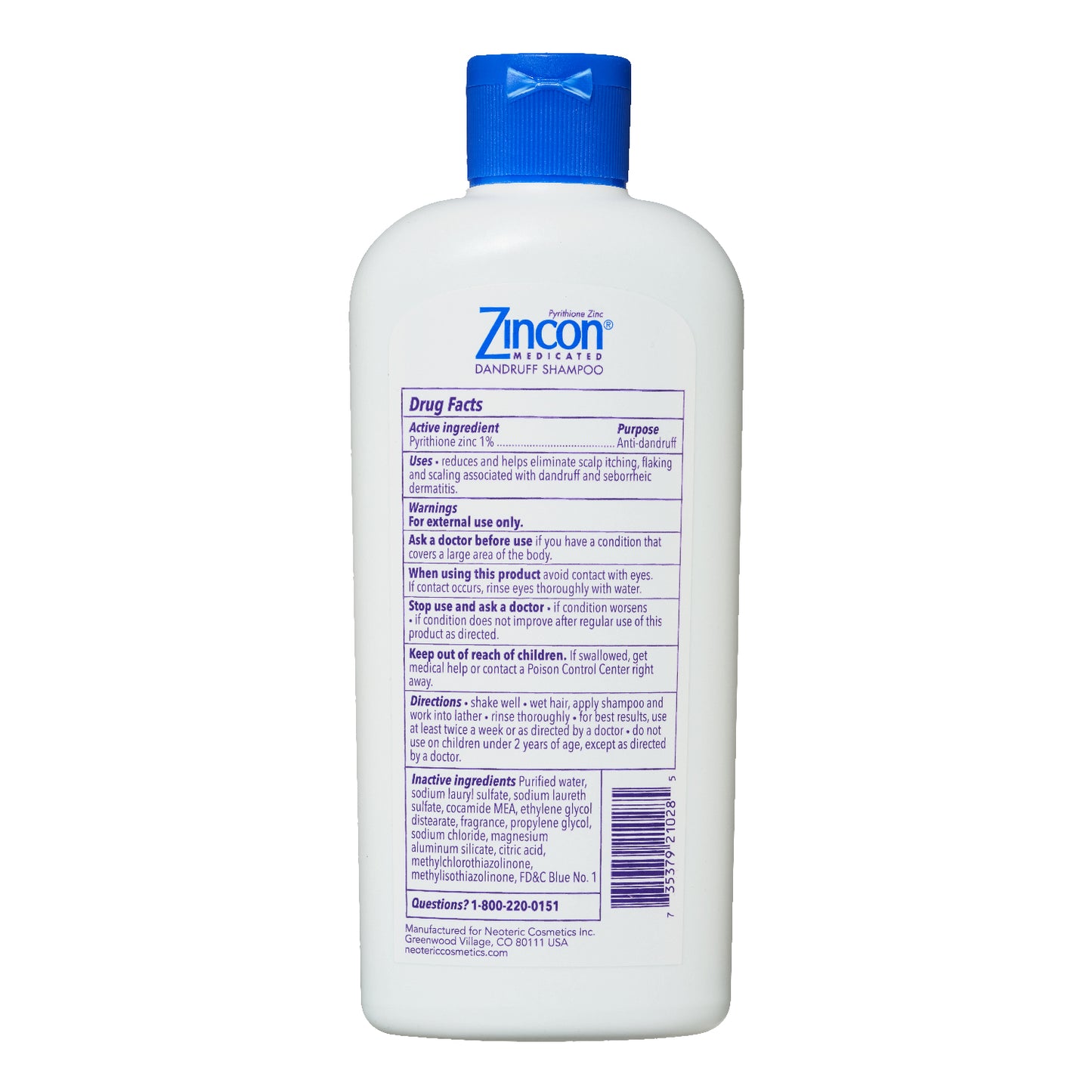 Medicated Dandruff Daily Shampoo