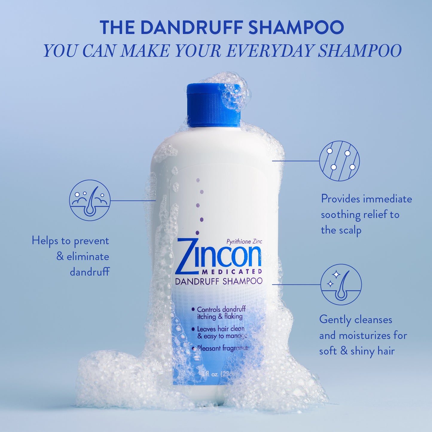 Medicated Dandruff Daily Shampoo
